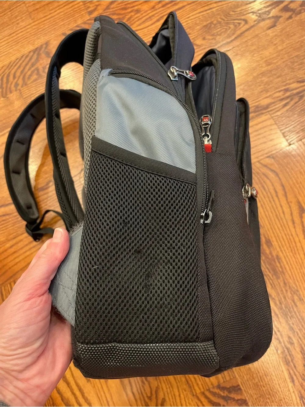 Wenger Swiss Gear Pegasus 17” Black Laptop Backpack